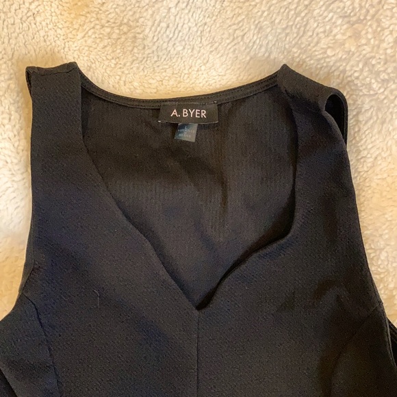 A.Byer - Black sleeveless top - Picture 3 of 5